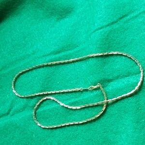 Elegant 14k Plate Gold Chain Necklace